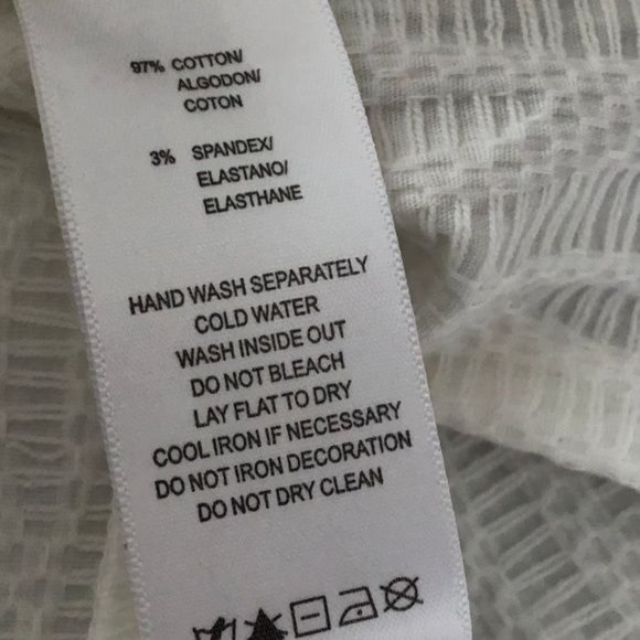 Kensie Stretch Retro Cream Mini XS - Picture 8 of 16